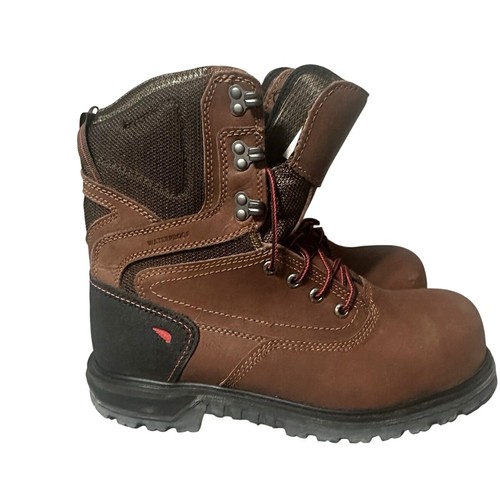 Red wing 3554 work boots - red,