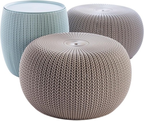 Pouf ottoman set - pouf, of