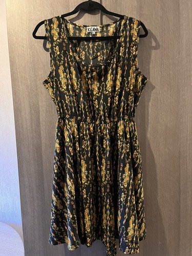 Robe kéawa motif fleuri - robe,
