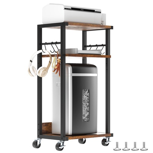 Level printer stand - stand,, storage