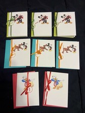 Walt Disney  graphique De France handmade cards, 8. Mickey Mouse / Donald Duck