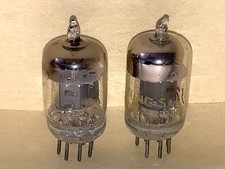 Tung-Sol 6AK5 5654 6J1  EF95 Tubes-Matched Pair, Tested, NOS, Little Dot, Yaqin