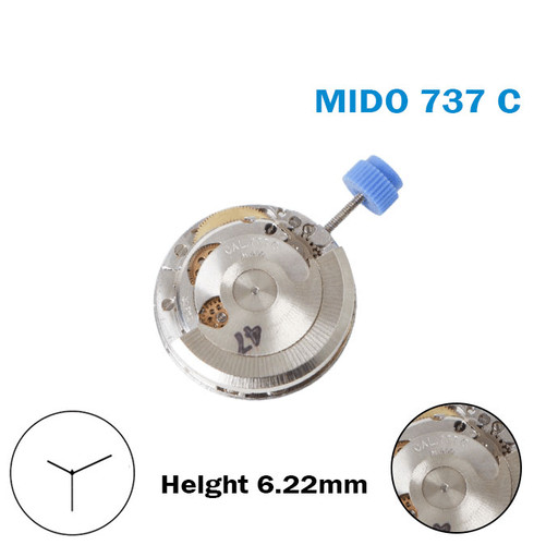 Mido 737 mouvement - mido,