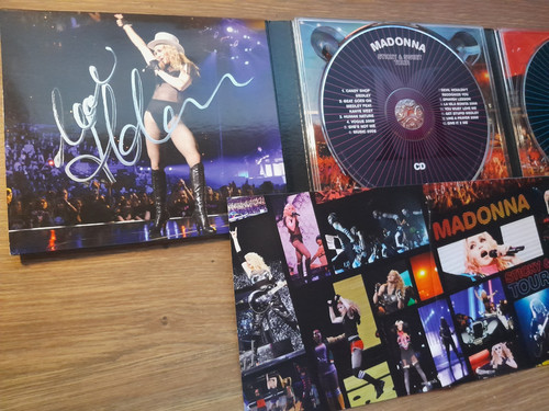 Madonna autograph dvd - autograph,
