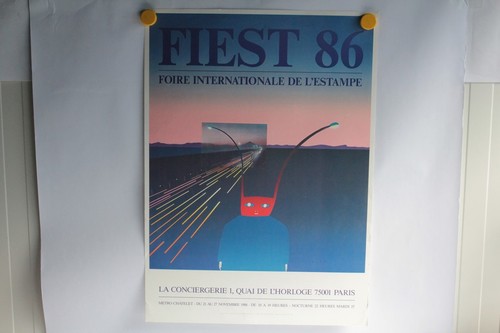 Affiche exposition jean michel - exposition,