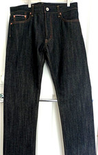 Uniqlo Japan S002 Selvedge Jeans Dark Blue Zip Fly Men’s W32 L29