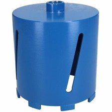 Foret diamant sec pour dalles de maçonnerie en pierre 152 mm x 150 mm