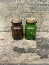 Lot bocaux d’apothicaire