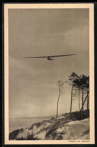 Carte postale planeur avia - carte, 41