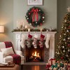 Pre lit artificial pine - pine, xmas