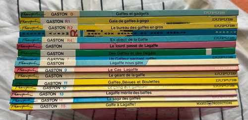 Gaston lagaffe serie - bd,