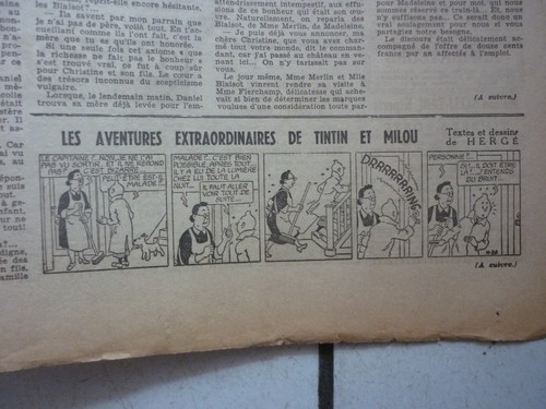 Tintin journal soir num - journal, le