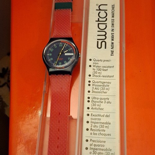 Swatch montre bracelet quartz