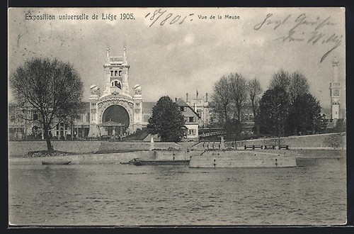 Carte postale liège - carte,