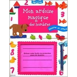 Livre mon ardoise magique - ardoise, des