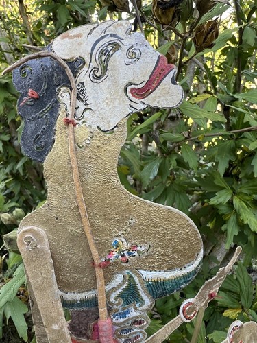 Marionnette bali carton peint - bali,
