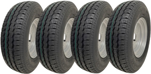 Roue remorque 145r10 pneu - de,