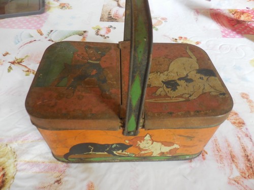 Ancien panier goûter - ancien,