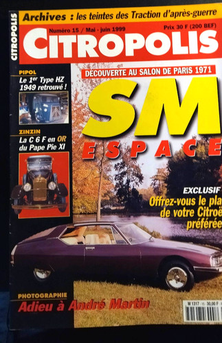 Citropolis citroen sm - citropolis,