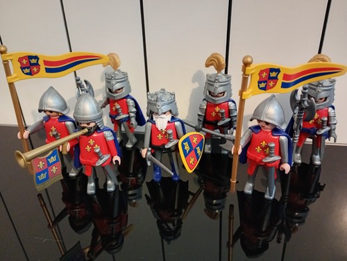 Lot playmobil chevalier des - lot,