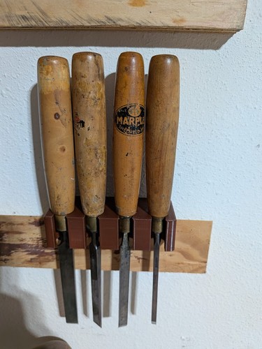 Porte ciseaux bois - bois, tasseau