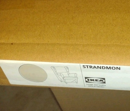 Ikea strandmon cover slipcover - ikea,