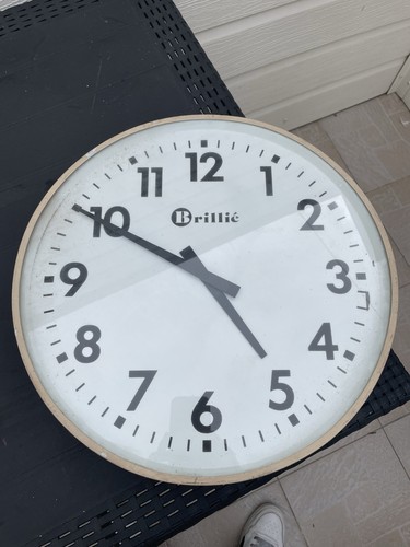 Ancienne pendule horloge gare - pendule,