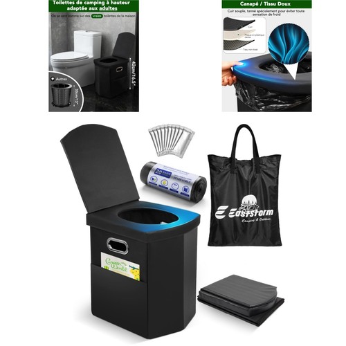 Toilette portable camping - portable, e
