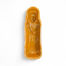 Moule Ancien Alsacien Rare – Poupon Terre Cuite Vernissée - 36 Cm