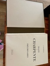 Traité de Charpente L. Mazerolle Éd. Vial 1977 – Grand Format   Planches – Charp