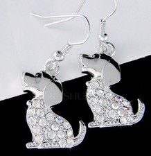 Beagle Chien Avec Cristal Swarovski Chiot Animaux Amoureux Boucles Neuf