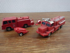 SOLIDO LOT 2x Berliet Camiva (1972) + MOTORCYCLE PUMP for CATERING/PARTS