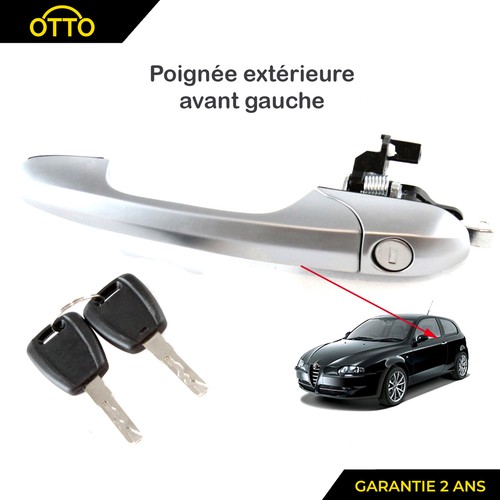 Poignée porte avant - de, gauche