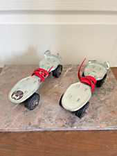 Ancien Paire Patin Roulette 4 roues SPEEDY Vintage