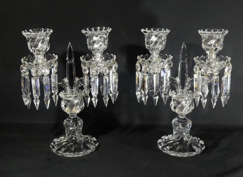 Baccarat bambou tors paire de - baccarat,