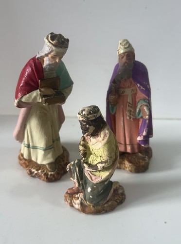 Lot santons anciens devineau - santons,