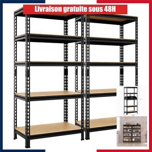 étagère métallique atelier - métallique,