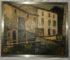 Tableau grande huile sur toile