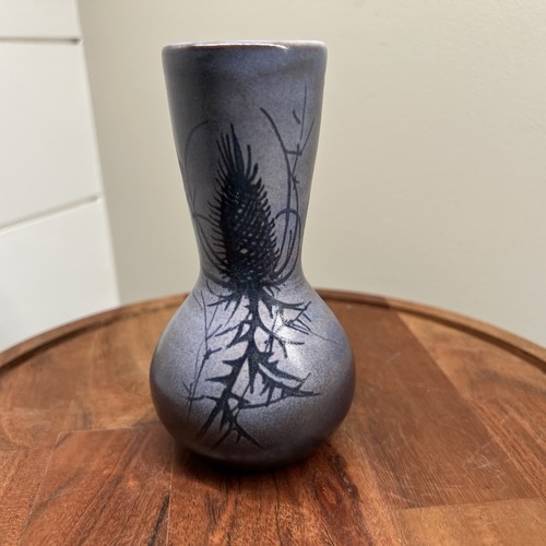 Vintage thistle vase - vintage, by