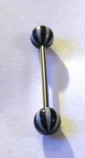 PIERCING DE LANGUE BARBELL 19