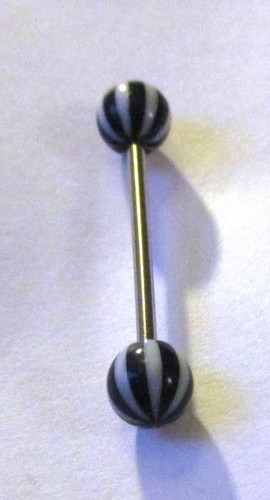 Piercing langue barbell 19 - piercing,
