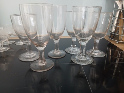 Verres vin a - , 19