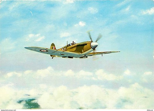 Carte postale aviation - -,