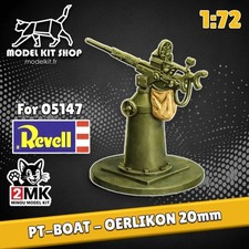 1:72 - WW2 PT-BOAT OERLIKON