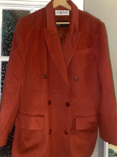 Manteau orange laine - orange, et