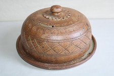 Cheese Bell and Pyrite Sandstone Tray Signed Carry Garazi, Basque Country