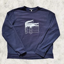 Sweat Lacoste Homme XL Bleu
