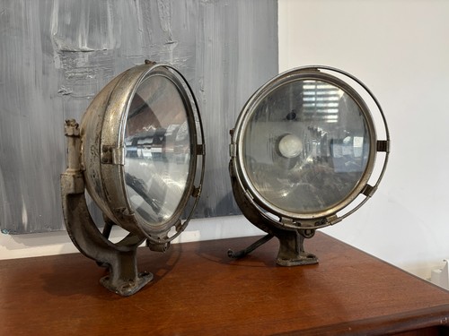 Paire grosses lampes - paire, de