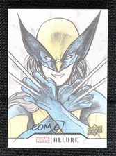 2022 Upper Deck Marvel Allure Vertical 1/1 Andre Toma Auto Sketch 09q5