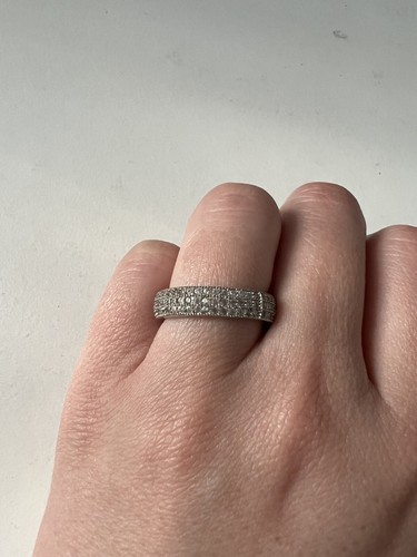 Bague argent strass 925 - en,